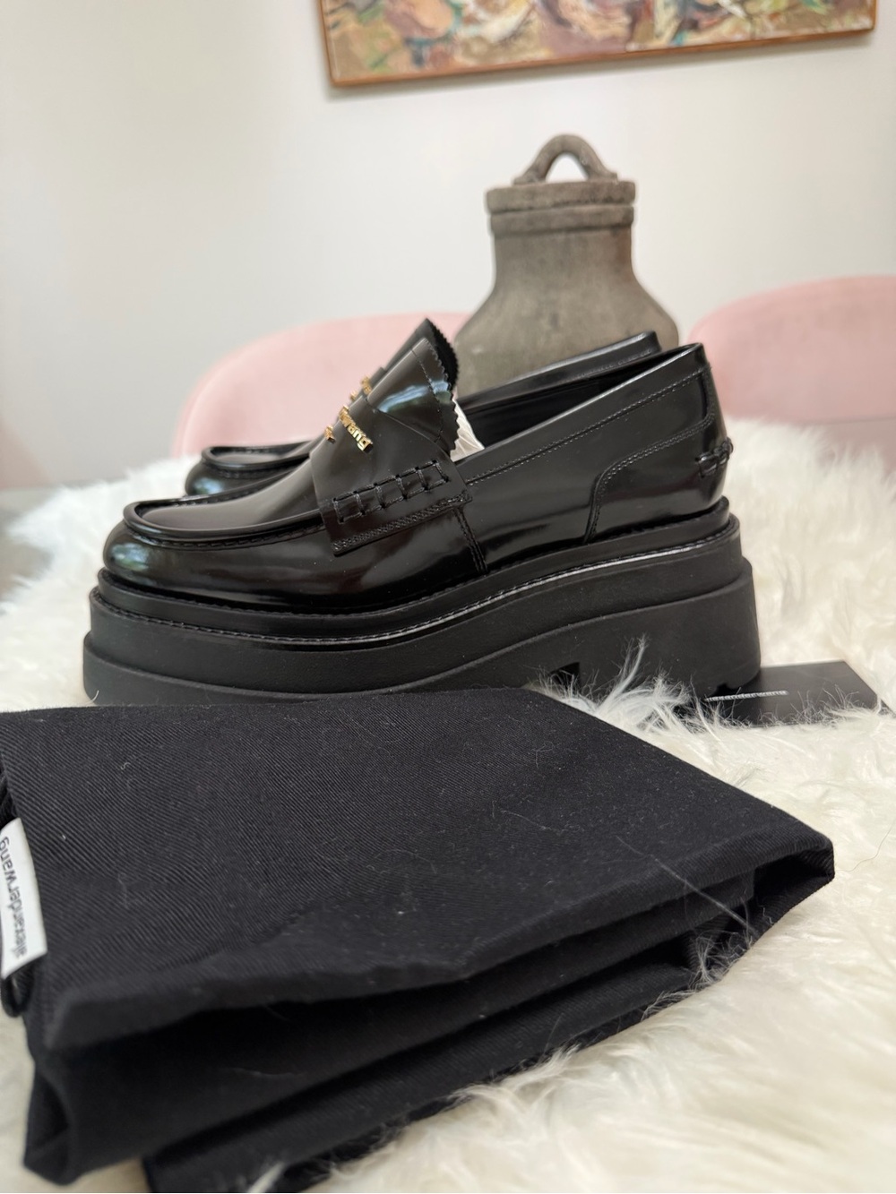 ALEXANDER WANG CARTER PLATFORM 
LOAFER - Picture 6 of 7